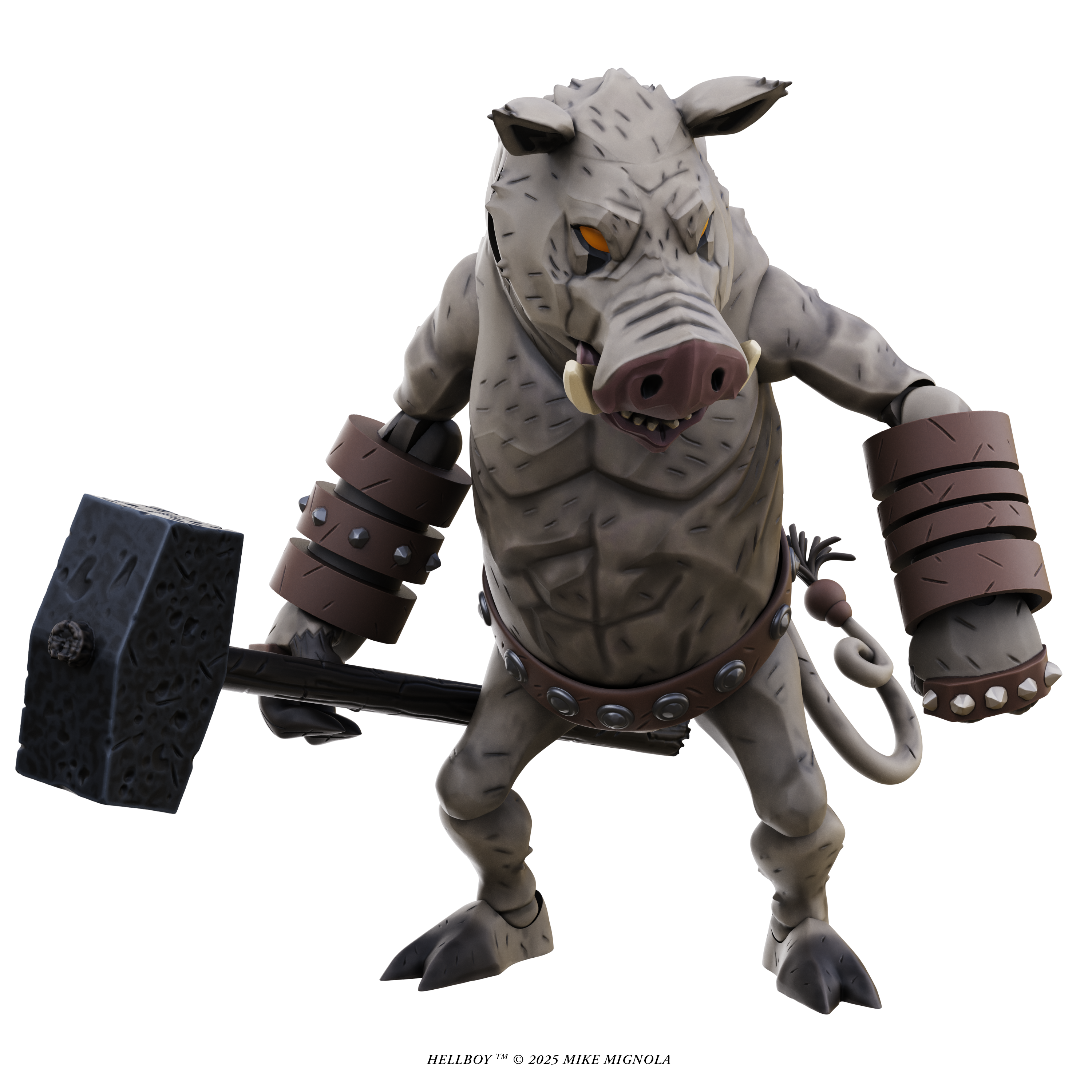 Hellboy 1:12 Scale Action Figures Wv1 | Gruagach (The Wild Hunt)