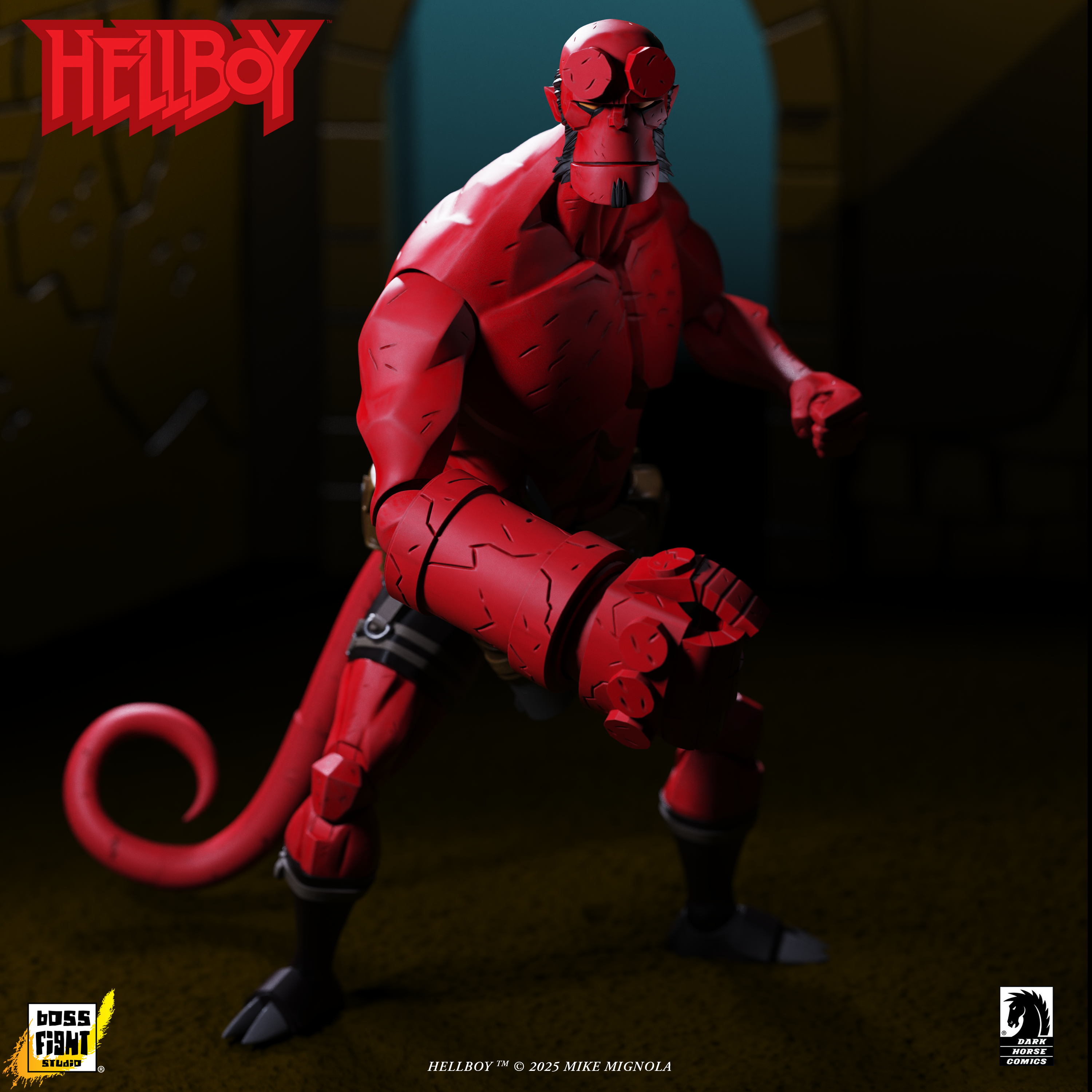 Hellboy 1:12 Scale Action Figures Wv1 | Hellboy (Box Full of Evil)
