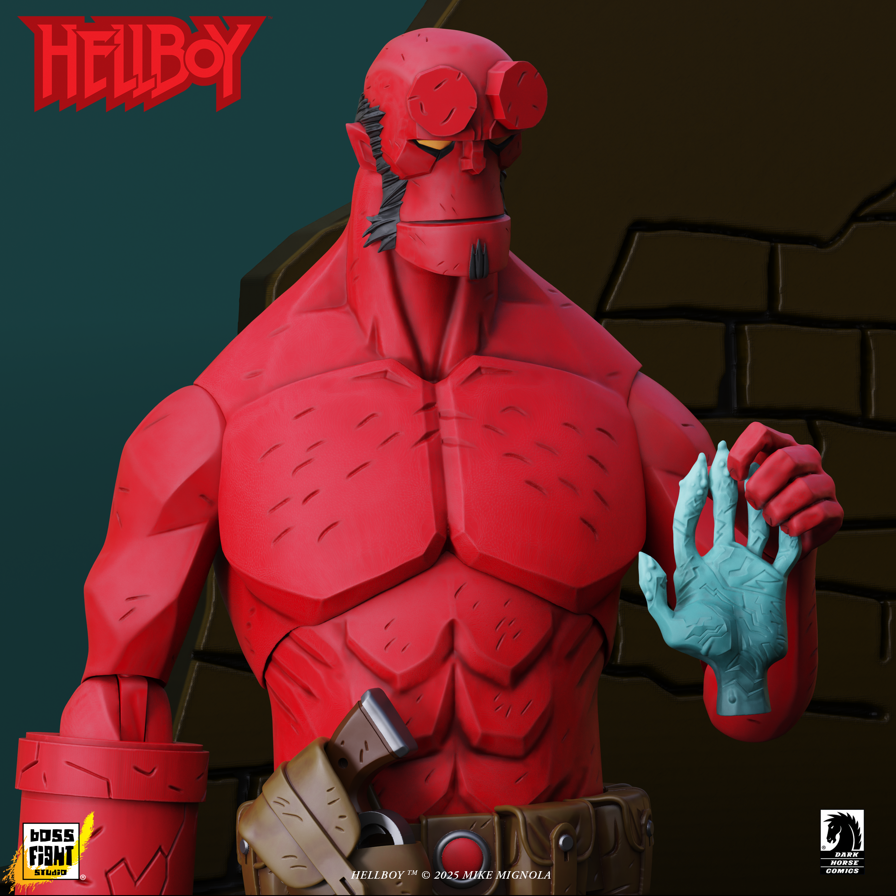 Hellboy 1:12 Scale Action Figures Wv1 | Hellboy (Box Full of Evil)