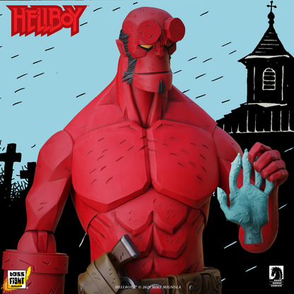 Hellboy 1:12 Scale Action Figures Wv1 | Hellboy (Box Full of Evil)