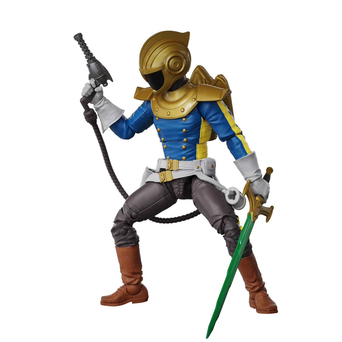 Hero H.A.C.K.S. Core Wave 1 Action Figure - Jett Steelblade: Stellar Knight of Accord