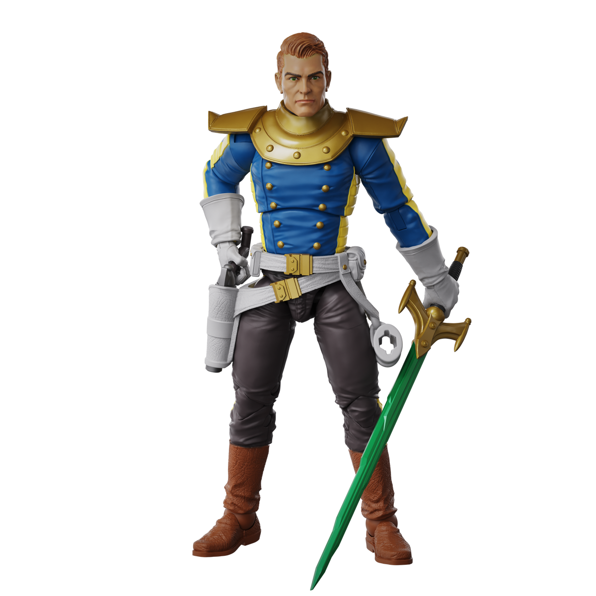 Hero H.A.C.K.S. Core Wave 1 Action Figure - Jett Steelblade: Stellar Knight of Accord