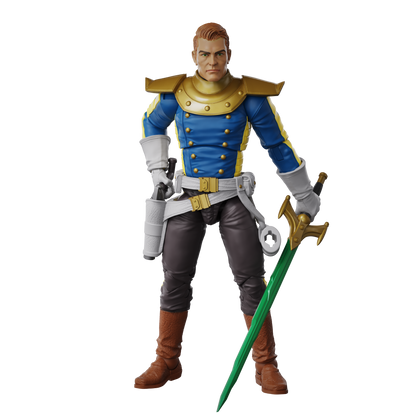 Hero H.A.C.K.S. Core Wave 1 Action Figure - Jett Steelblade: Stellar Knight of Accord