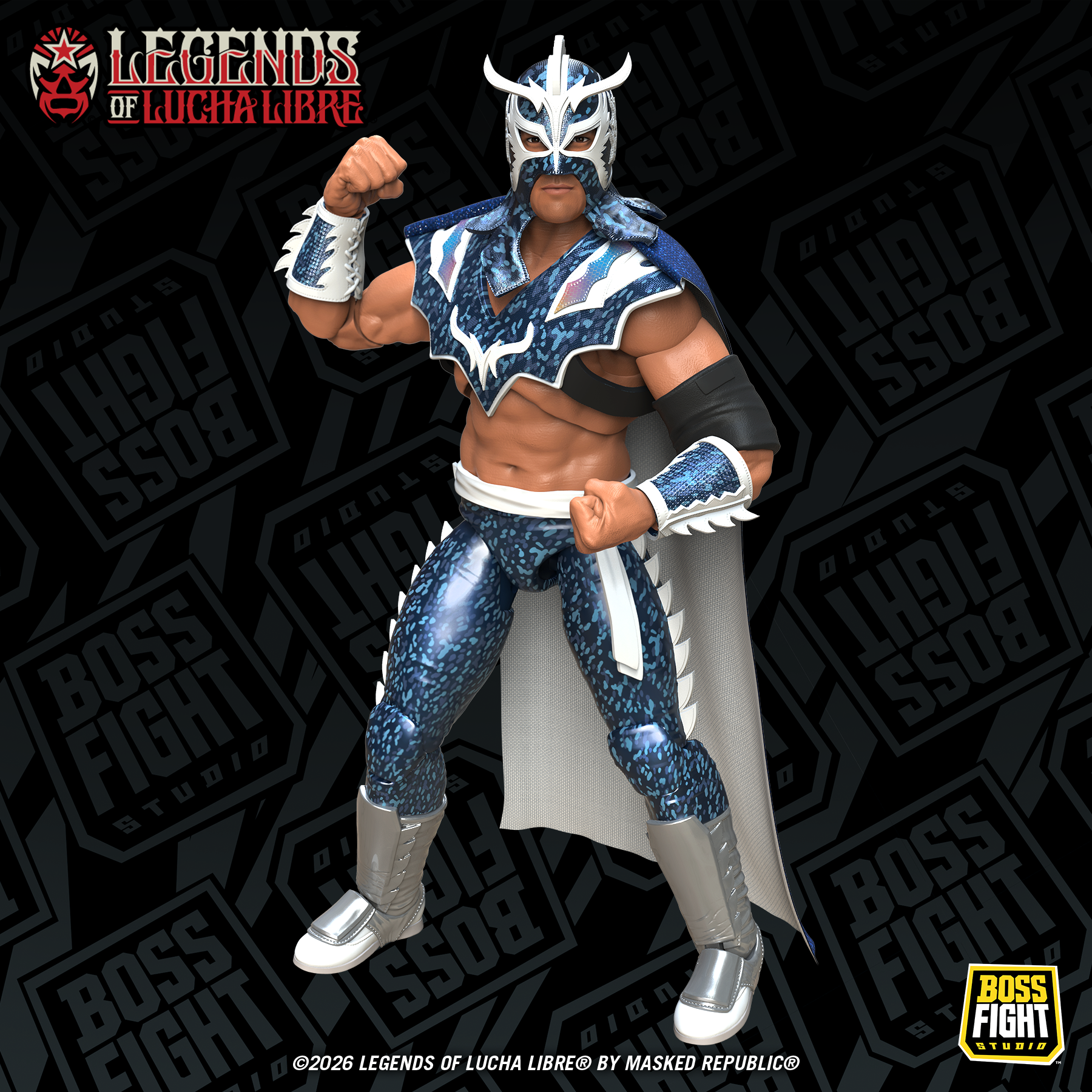 Legends of Lucha Libre Signature Series Action Figure: Último Dragón