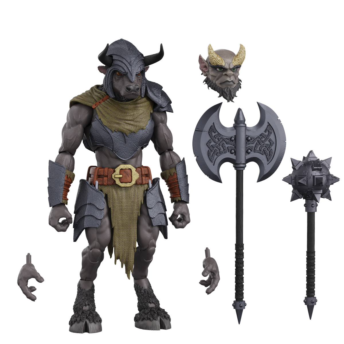 Hero H.A.C.K.S. Core Wave 1 Action Figure - Minos Auroxos: Labyrinthian Warrior