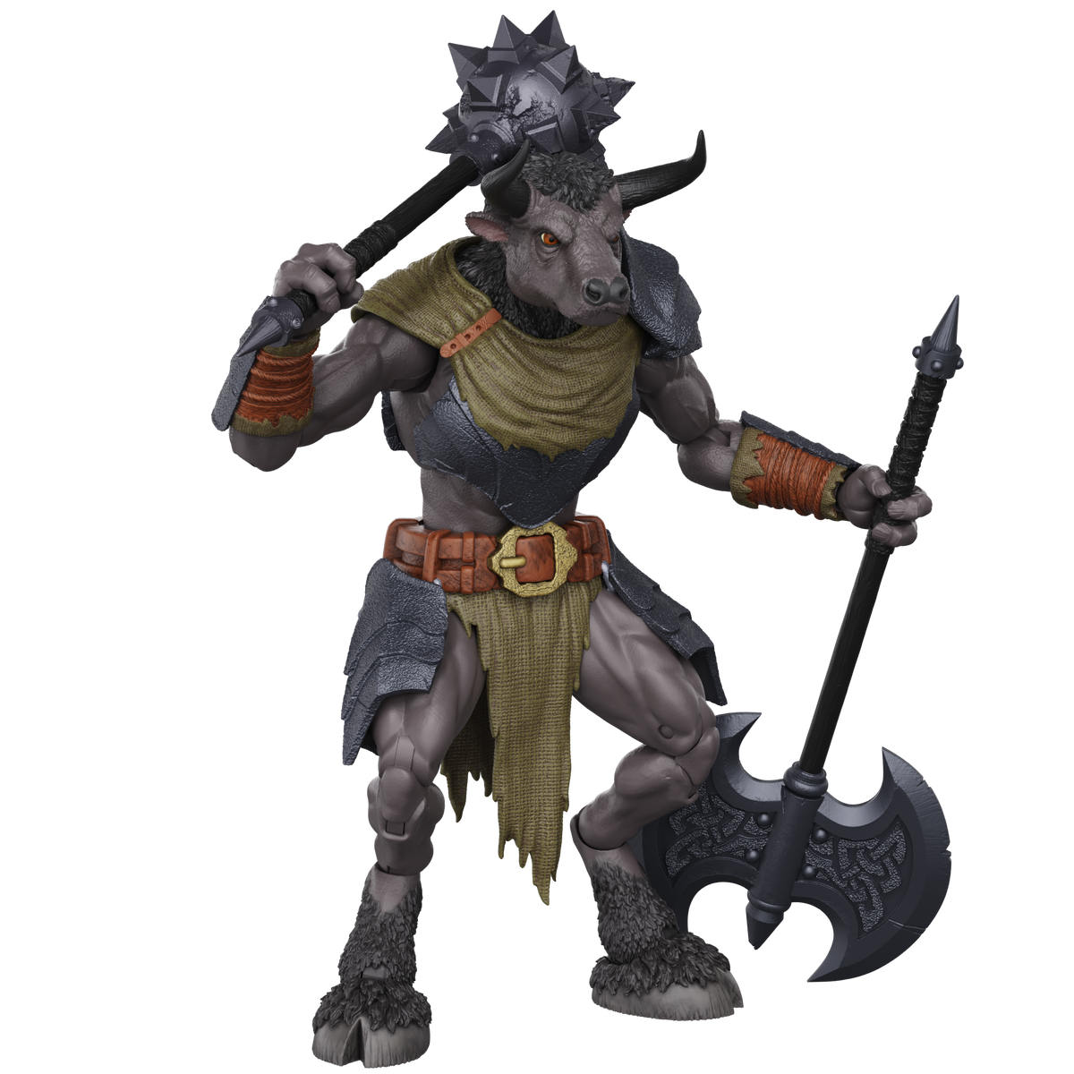 Hero H.A.C.K.S. Core Wave 1 Action Figure - Minos Auroxos: Labyrinthian Warrior