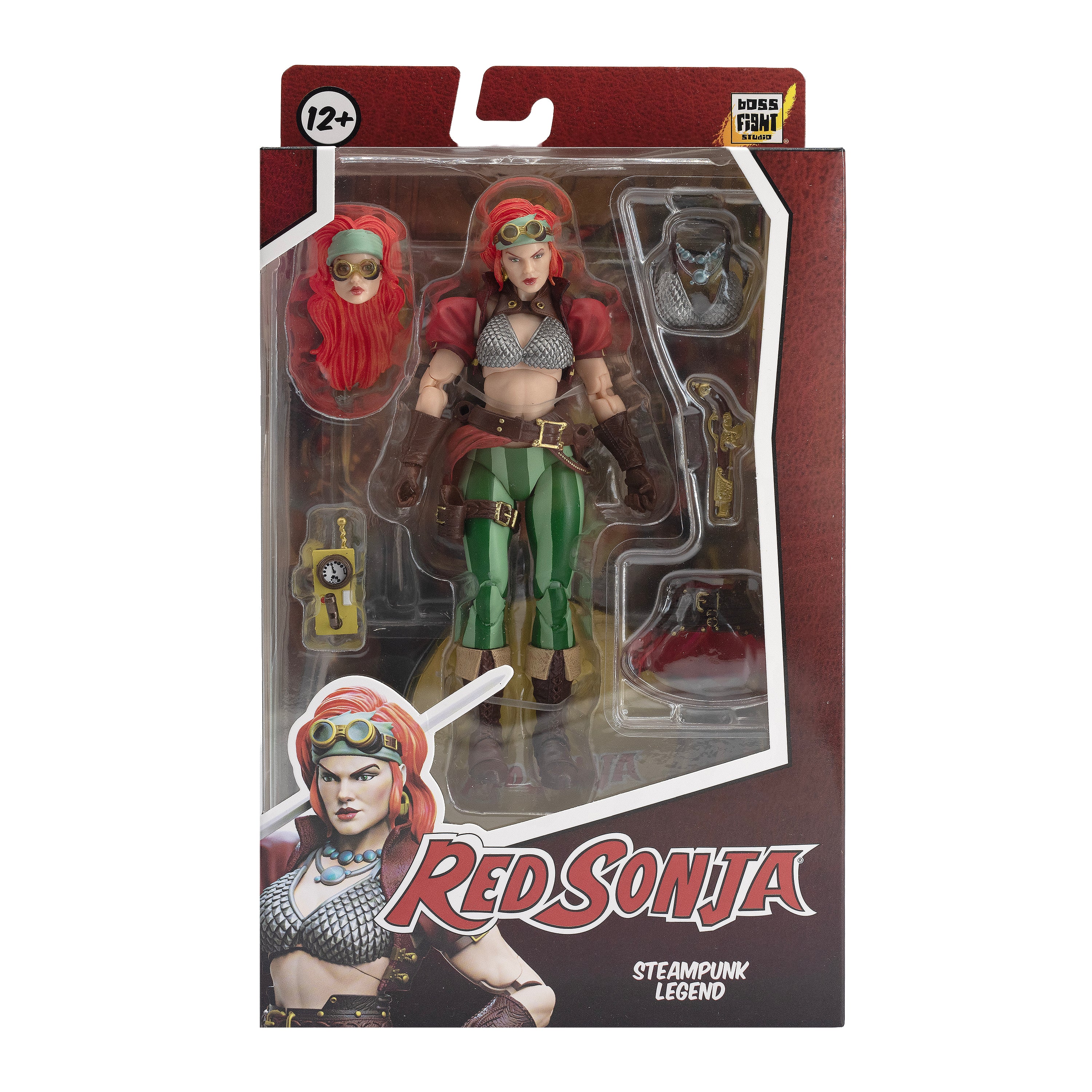 Red Sonja: Steampunk Legend 1:12 Scale Epic H.A.C.K.S. Action Figure