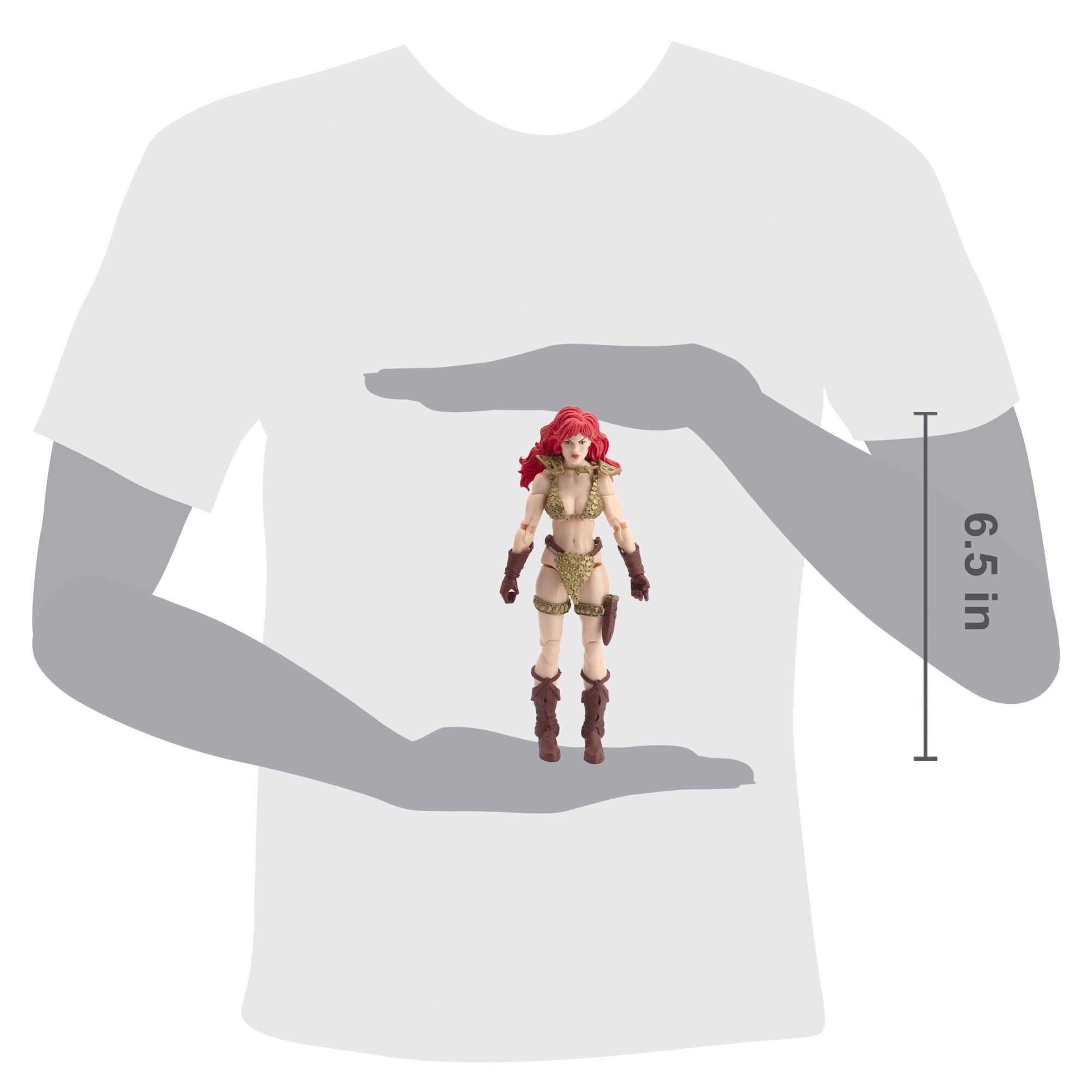 Red Sonja: Gold and Red Limited Edition 1:12 Scale Epic H.A.C.K.S. Action Figure