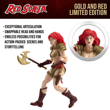 Red Sonja: Gold and Red Limited Edition 1:12 Scale Epic H.A.C.K.S. Action Figure