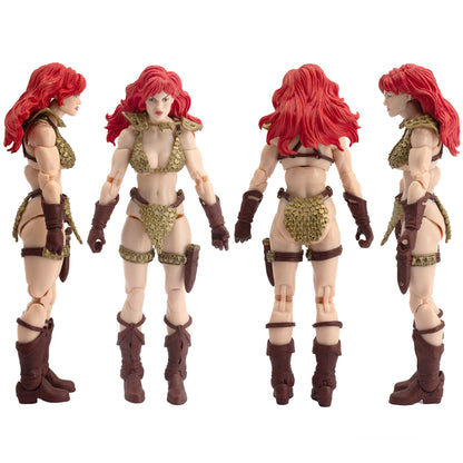 Red Sonja: Gold and Red Limited Edition 1:12 Scale Epic H.A.C.K.S. Action Figure