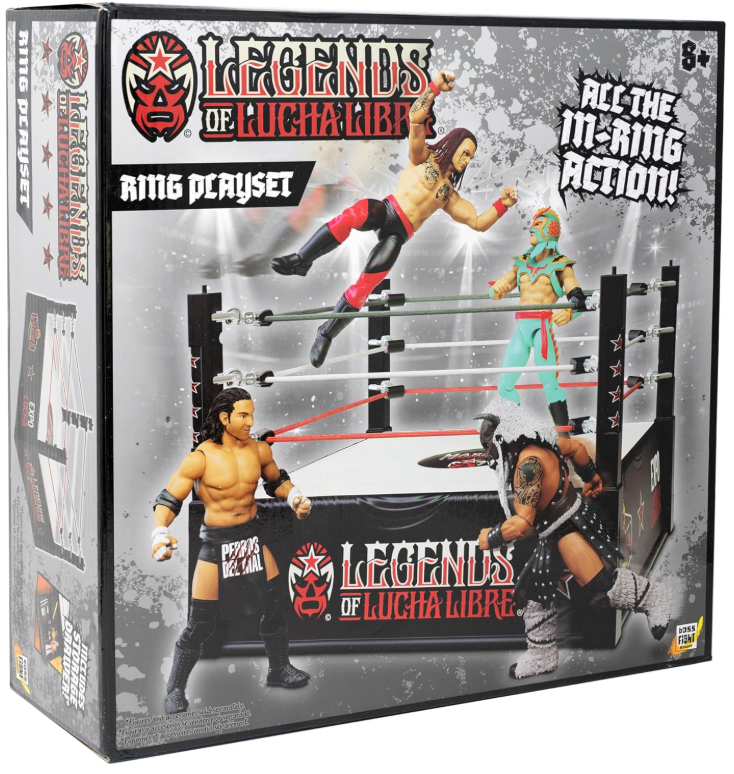 Legends of Lucha Libre Ring - Action Figure Playset