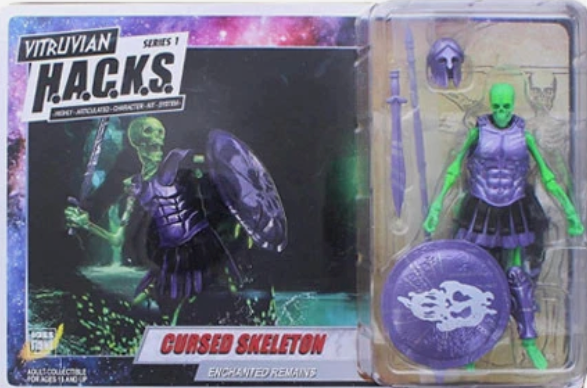 Vitruvian H.A.C.K.S. Action Figure: Cursed Skeleton