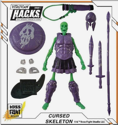 Vitruvian H.A.C.K.S. Action Figure: Cursed Skeleton