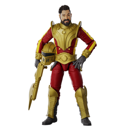 Hero H.A.C.K.S. Core Wave 1 Action Figure - Stellar Guard: Cosmic Defender of Accord