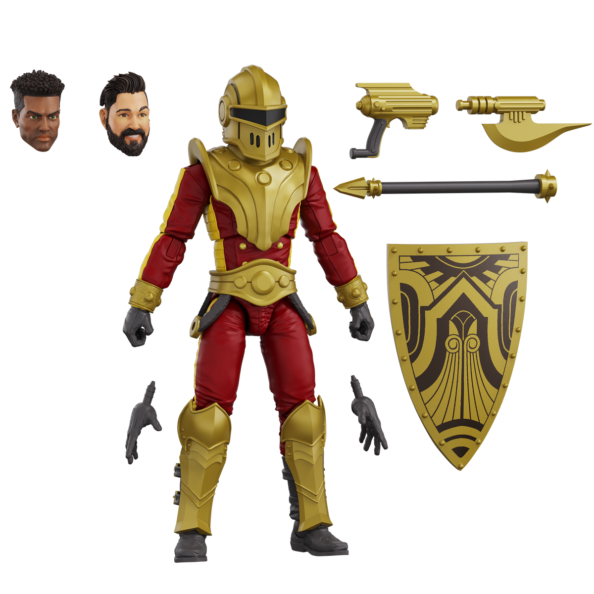 Hero H.A.C.K.S. Core Wave 1 Action Figure - Stellar Guard: Cosmic Defender of Accord