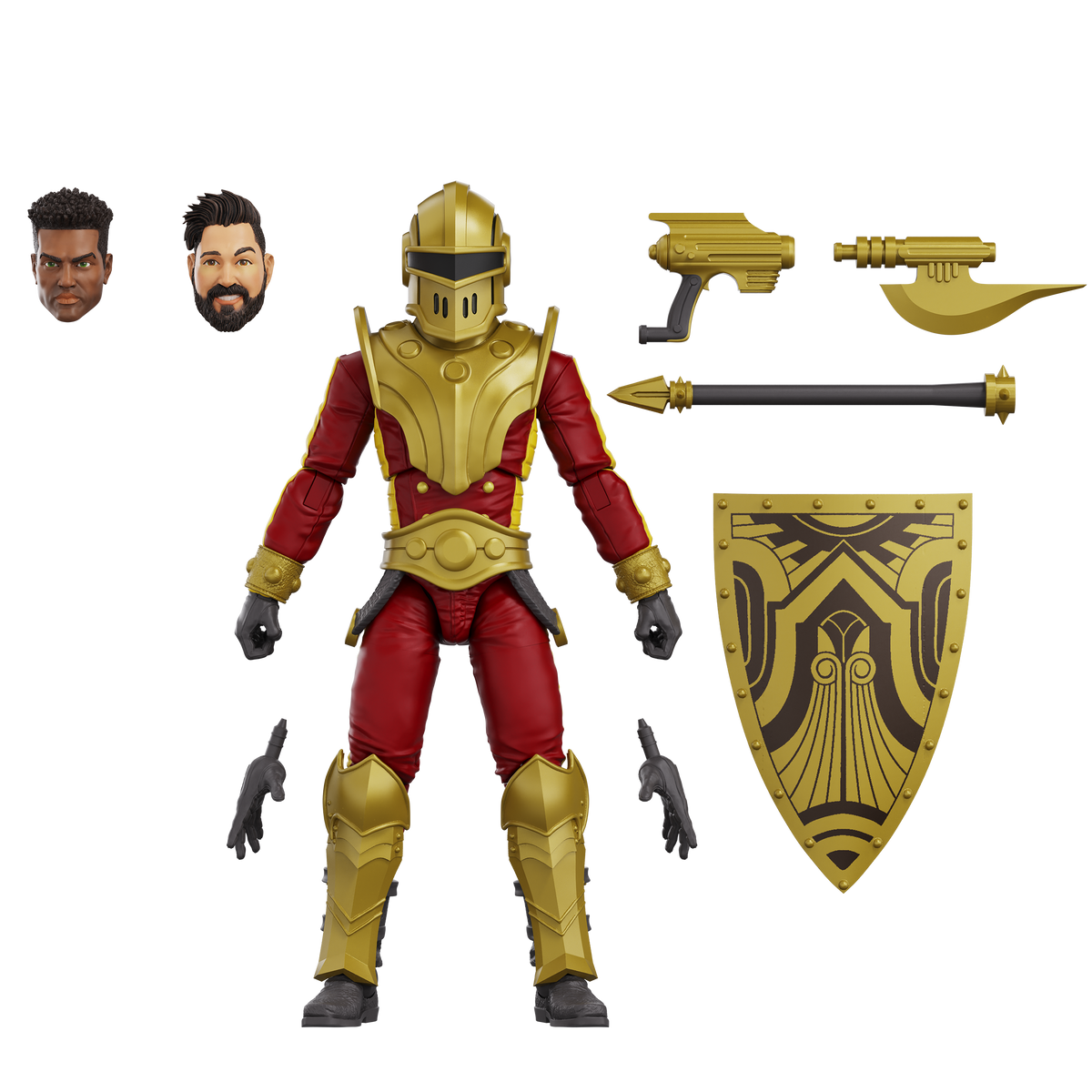 Hero H.A.C.K.S. Core Wave 1 Action Figure - Stellar Guard: Cosmic Defender of Accord