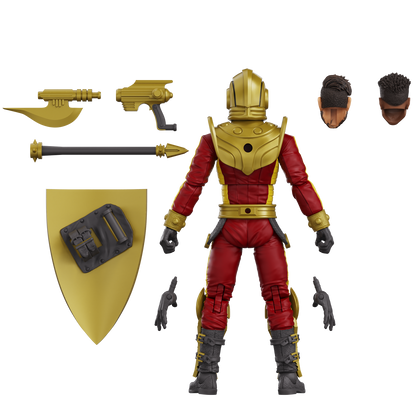 Hero H.A.C.K.S. Core Wave 1 Action Figure - Stellar Guard: Cosmic Defender of Accord