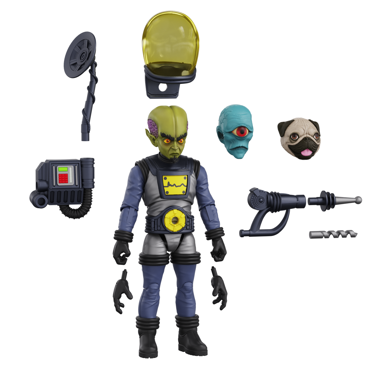 Hero H.A.C.K.S. Core Wave 1 Action Figure - Zarko Resources Inc.: Galactic Prospectors