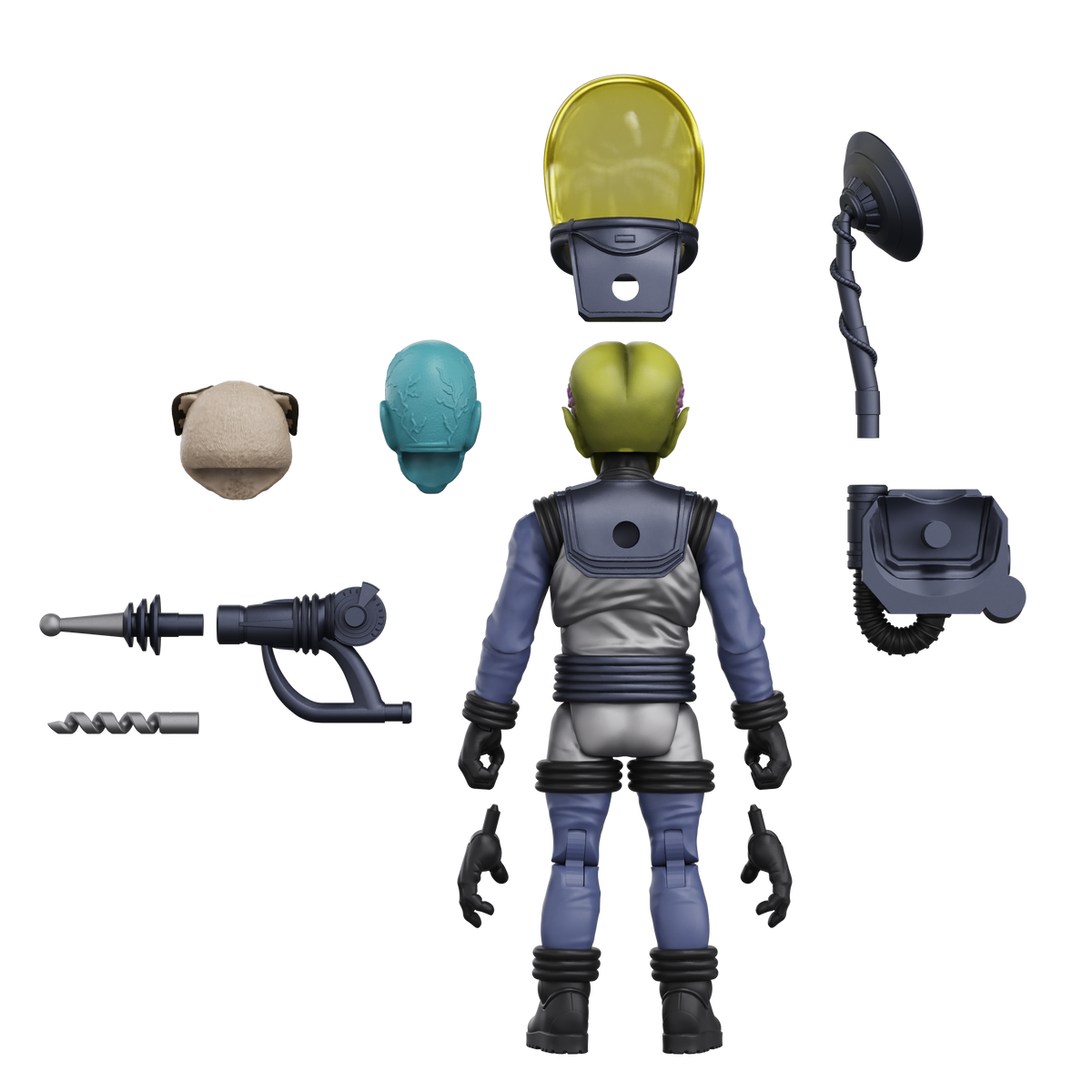 Hero H.A.C.K.S. Core Wave 1 Action Figure - Zarko Resources Inc.: Galactic Prospectors