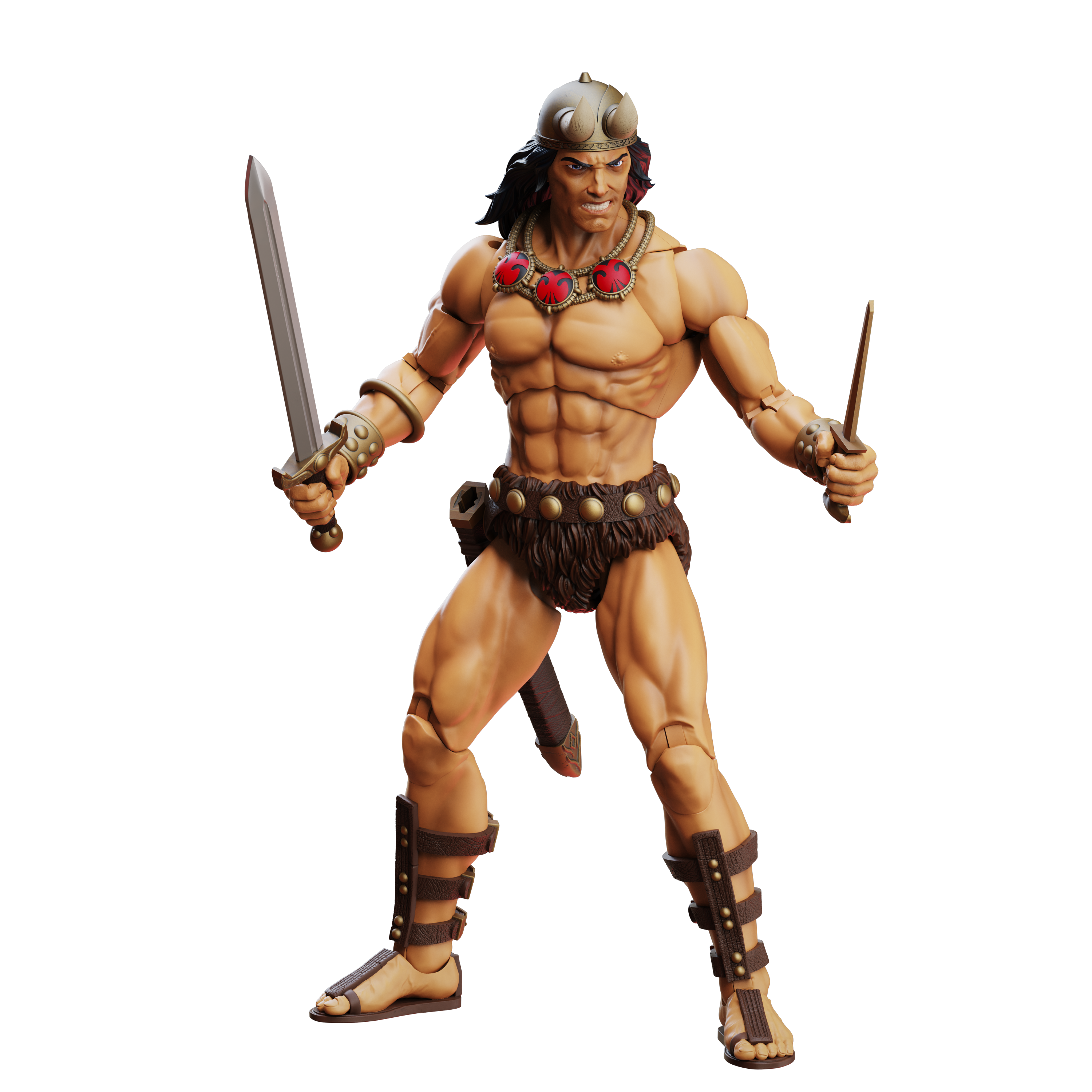 Epic H.A.C.K.S. Conan the Barbarian | The Tower of the Elephant 2-Pack: Young Conan and Yag-Kosha