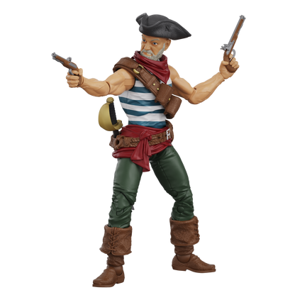 Hero H.A.C.K.S. Core Wave 1 Action Figure - Daniel Wright: Pirate Quartermaster