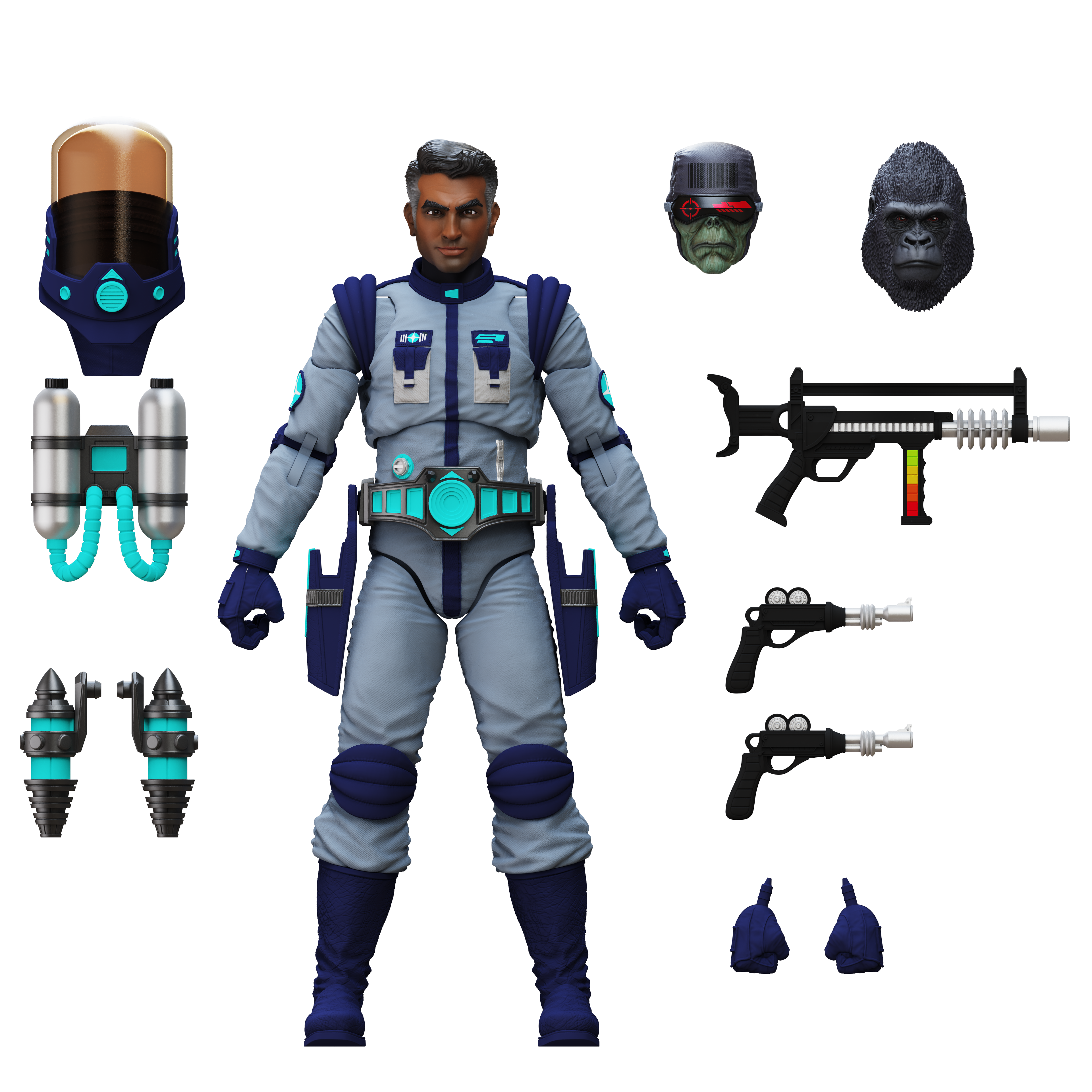 Epic H.A.C.K.S. Core 1:12 Scale Wave 2 Action Figure | Rand Arora: Gamma Squad Leader