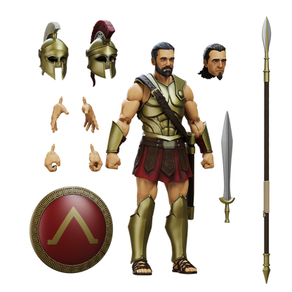Epic H.A.C.K.S. Core 1:12 Scale Wave 2 Action Figure | Spartan Warrior: Pride of Sparta