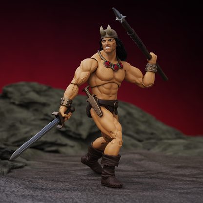 Conan the Barbarian 1:18 Scale Hero H.A.C.K.S. Action Figure