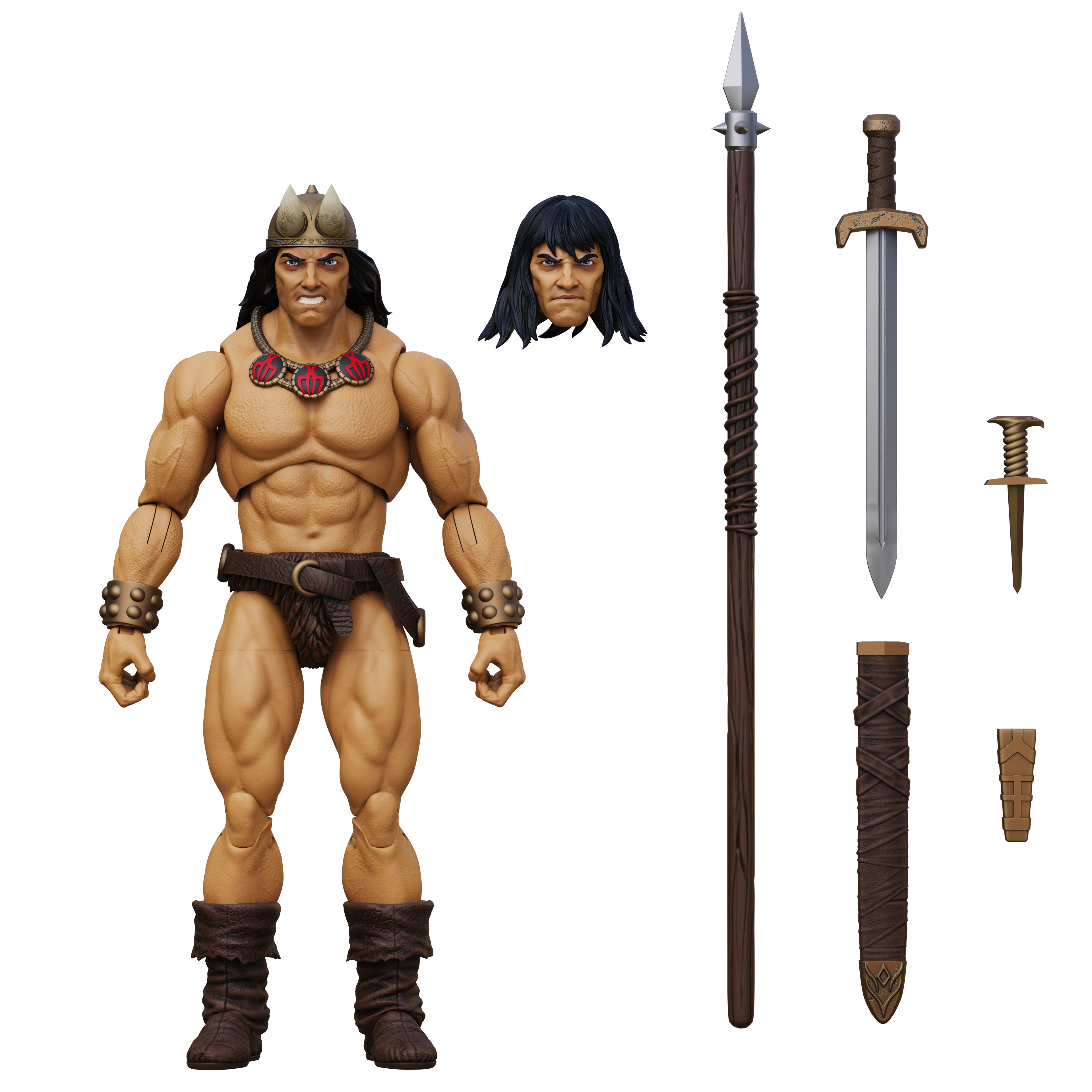Conan the Barbarian 1:18 Scale Hero H.A.C.K.S. Action Figure