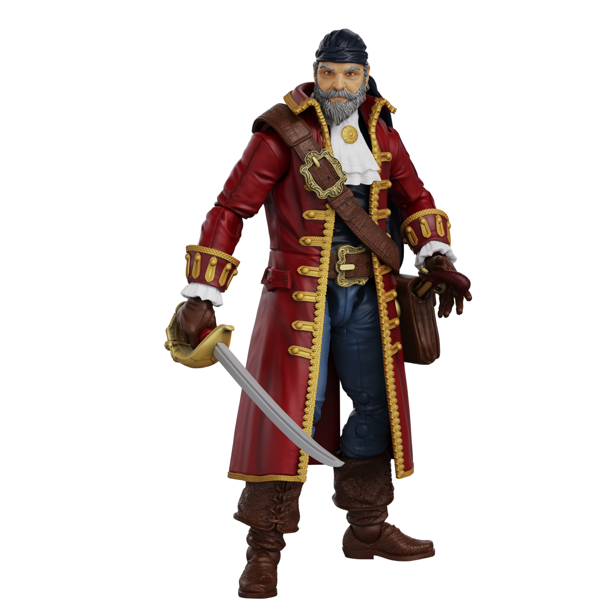 Hero H.A.C.K.S. Core Wave 1 Action Figure - John Bradford: Captain of the Temporal Voyager