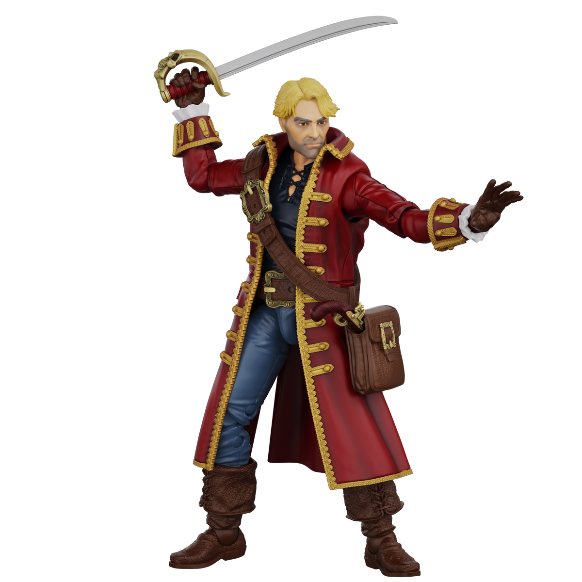 Hero H.A.C.K.S. Core Wave 1 Action Figure - John Bradford: Captain of the Temporal Voyager