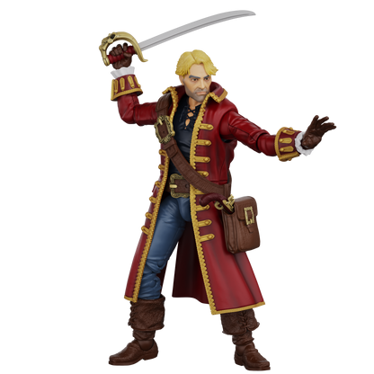 Hero H.A.C.K.S. Core Wave 1 Action Figure - John Bradford: Captain of the Temporal Voyager