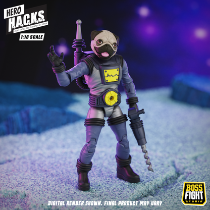 Hero H.A.C.K.S. Core Wave 1 Action Figure - Zarko Resources Inc.: Galactic Prospectors