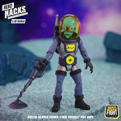 Hero H.A.C.K.S. Core Wave 1 Action Figure - Zarko Resources Inc.: Galactic Prospectors
