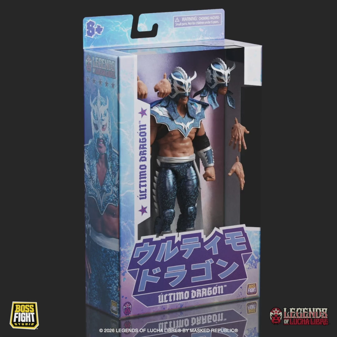 Legends of Lucha Libre Signature Series Action Figure: Último Dragón