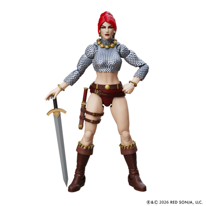 Red Sonja: Immortal Red Sonja 1:12 Scale Epic H.A.C.K.S. Action Figure
