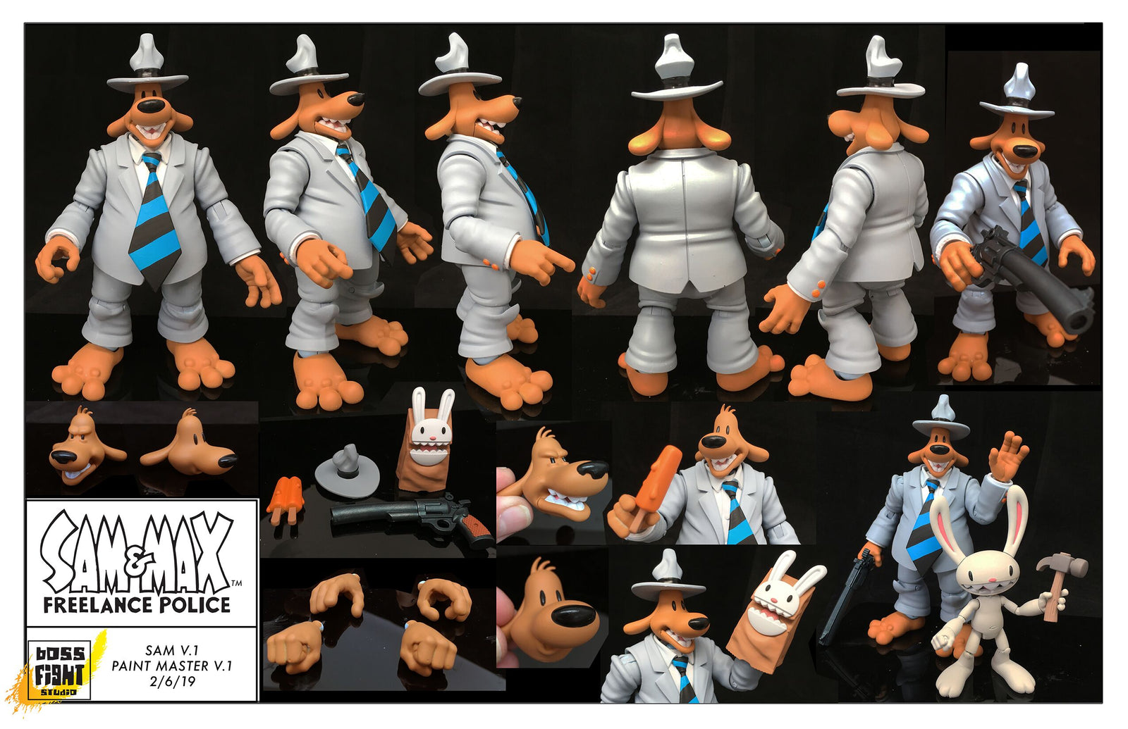 Sam & Max Series Action Figure Wave 1 Sam Boss