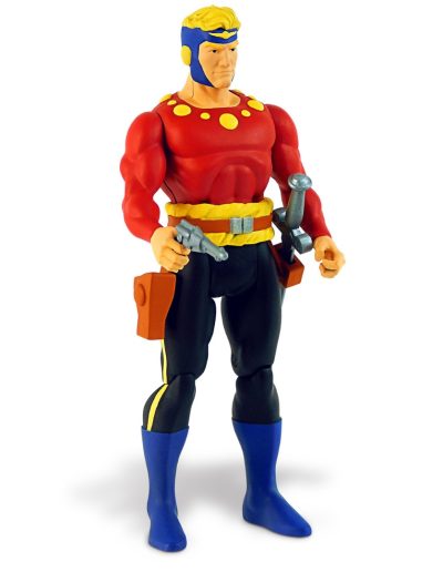 Flash Gordon action figure designed by Boss Fight Studio